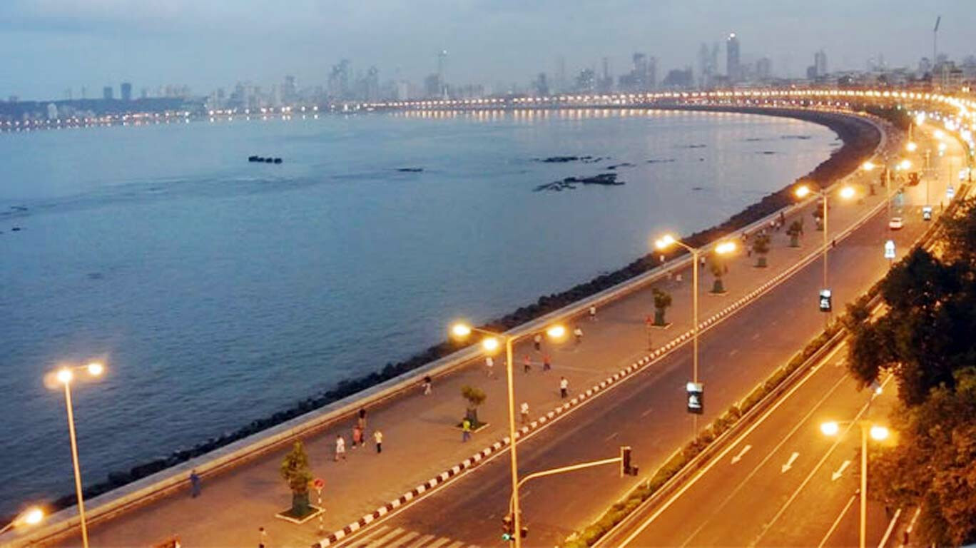 Marine Drive Mumbai's GoTo Road Mumbai Live