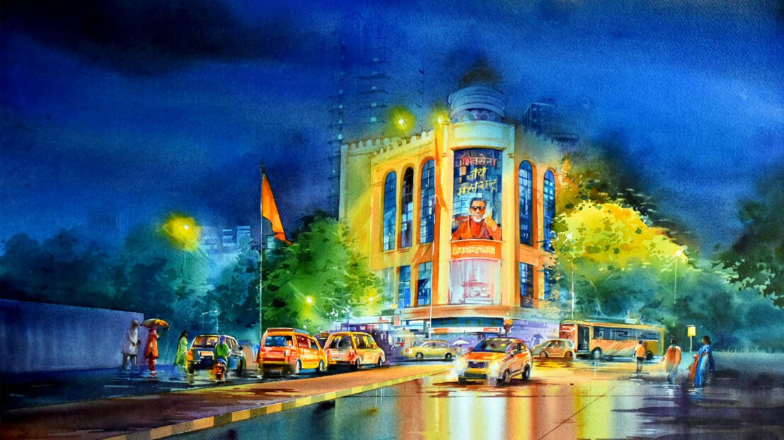 Dark and Lights of Mumbai An art exhibition which depicts the beauty