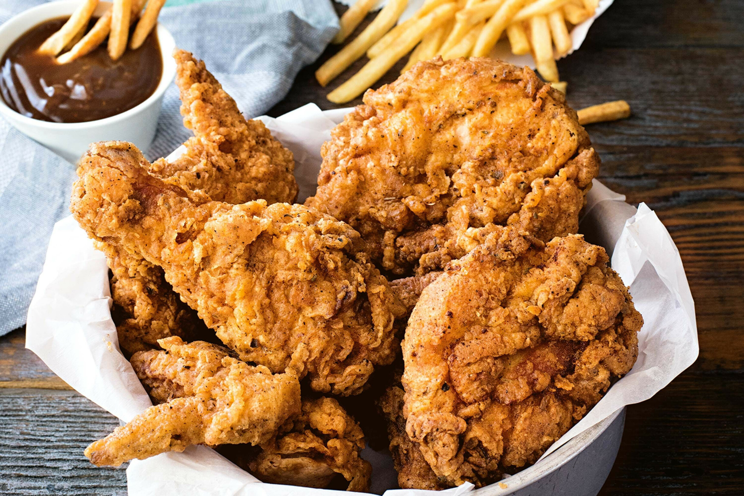 Fried Chicken Day: Get a piece of fried chicken free with every order