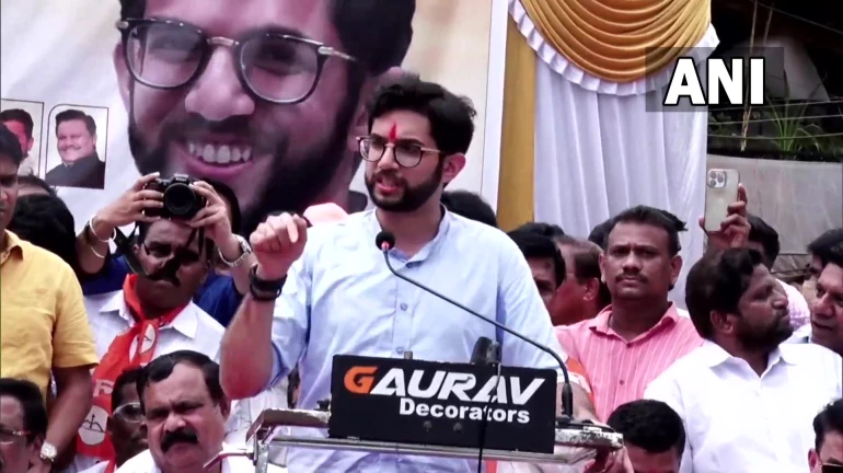 "Maharashtra never tolerates treachery," says Aaditya Thackeray Amid Political Tussle "Maharashtra never tolerates treachery," says Aaditya Thackeray Amid Political Tussle