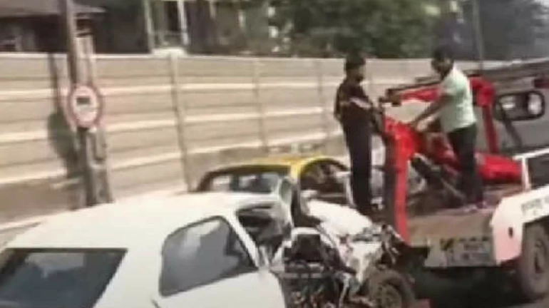 Mumbai: 3 Injured After Tempo Collided With Car On Parel's Hindmata Bridge