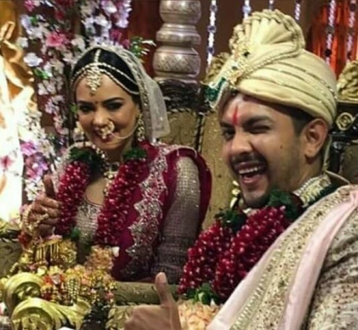 Photos from Aditya Narayan and Shweta Agarwal's wedding in Mumbai