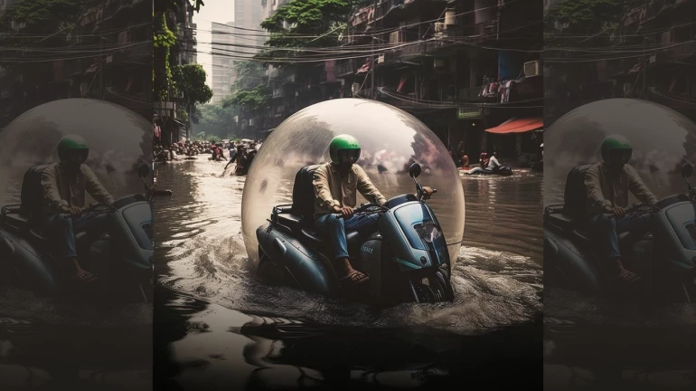 From BEST Buses to Bubble Scooters: Artist's Futuristic AI Designs for Mumbai Monsoon From BEST Buses to Bubble Scooters: Artist's Futuristic AI Designs for Mumbai Monsoon