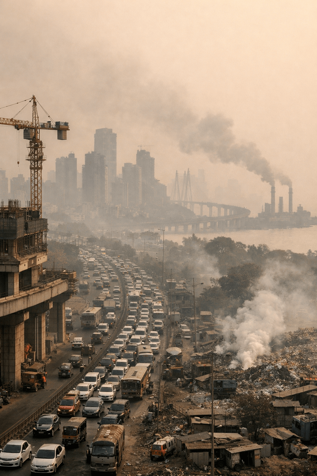 City Air Turns Hazardous This Winter: Mumbai doctors Issues Health Advisory Amid 'Unhealthy' AQI