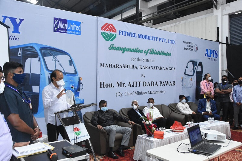 Ajit Pawar promotes the use of electric vehicles in Maharashtra