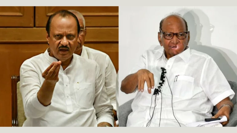 अजित पवार को मिला NCP का सिंबल अजित पवार को मिला NCP का सिंबल