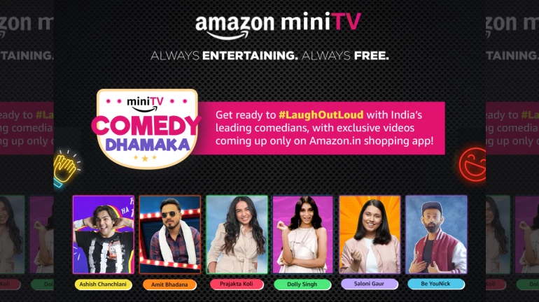 India's top 6 comedians are set to entertain you with Amazon’s free video entertainment service