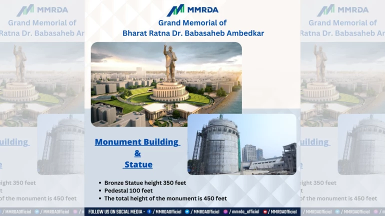 66th Mahaparinirvan Diwas: 50% Work Of Grand Memorial With Ambedkar's Statue Is Complete