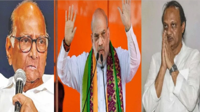 अमित शहांच्या शरद पवारांवरील वक्तव्यानंतर महाराष्ट्रात गदारोळ अमित शहांच्या शरद पवारांवरील वक्तव्यानंतर महाराष्ट्रात गदारोळ