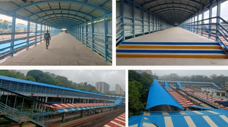 मुंबई: अंधेरी स्टेशन पर  नया स्कायवॉक शुरु मुंबई: अंधेरी स्टेशन पर  नया स्कायवॉक शुरु