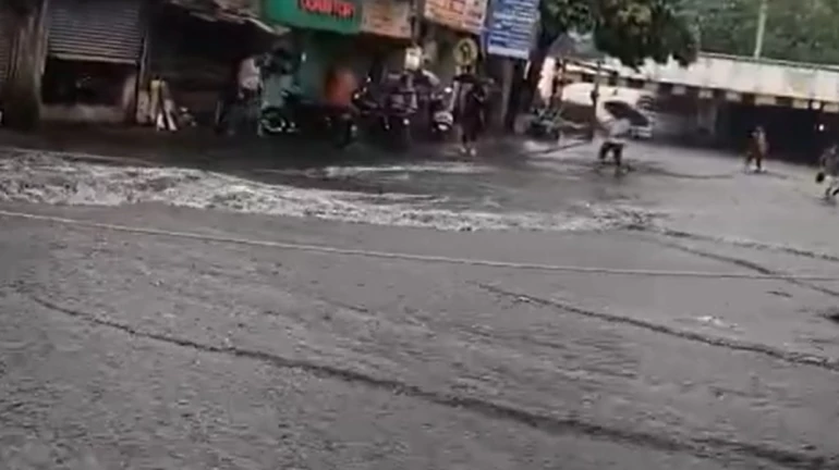 साचणाऱ्या पाण्यावरून मनसे नेते यशवंत किल्लेदार यांची बीएमसीवर टीका साचणाऱ्या पाण्यावरून मनसे नेते यशवंत किल्लेदार यांची बीएमसीवर टीका