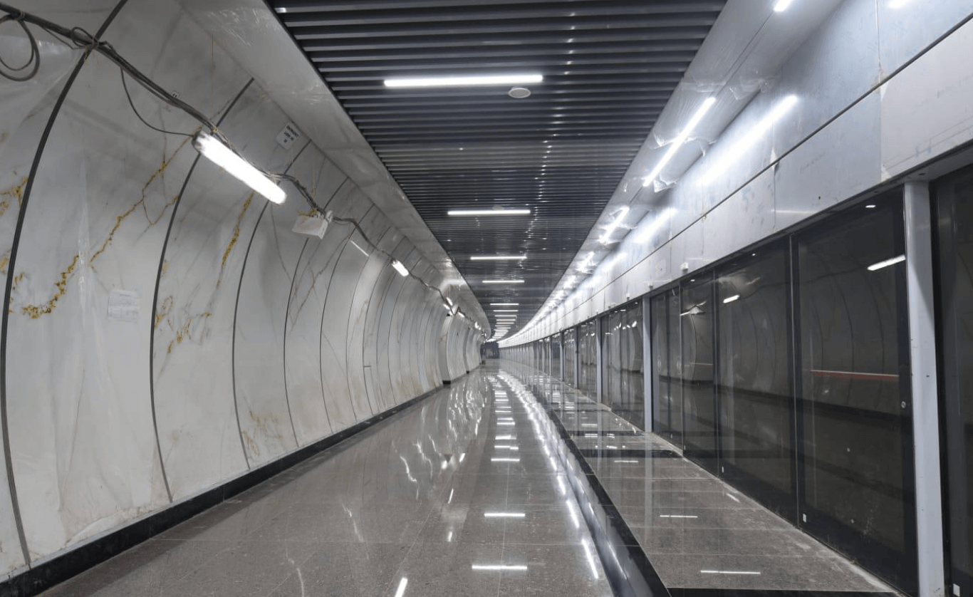 मीठी नदी के नीचे मेट्रो का परीक्षण शुरू