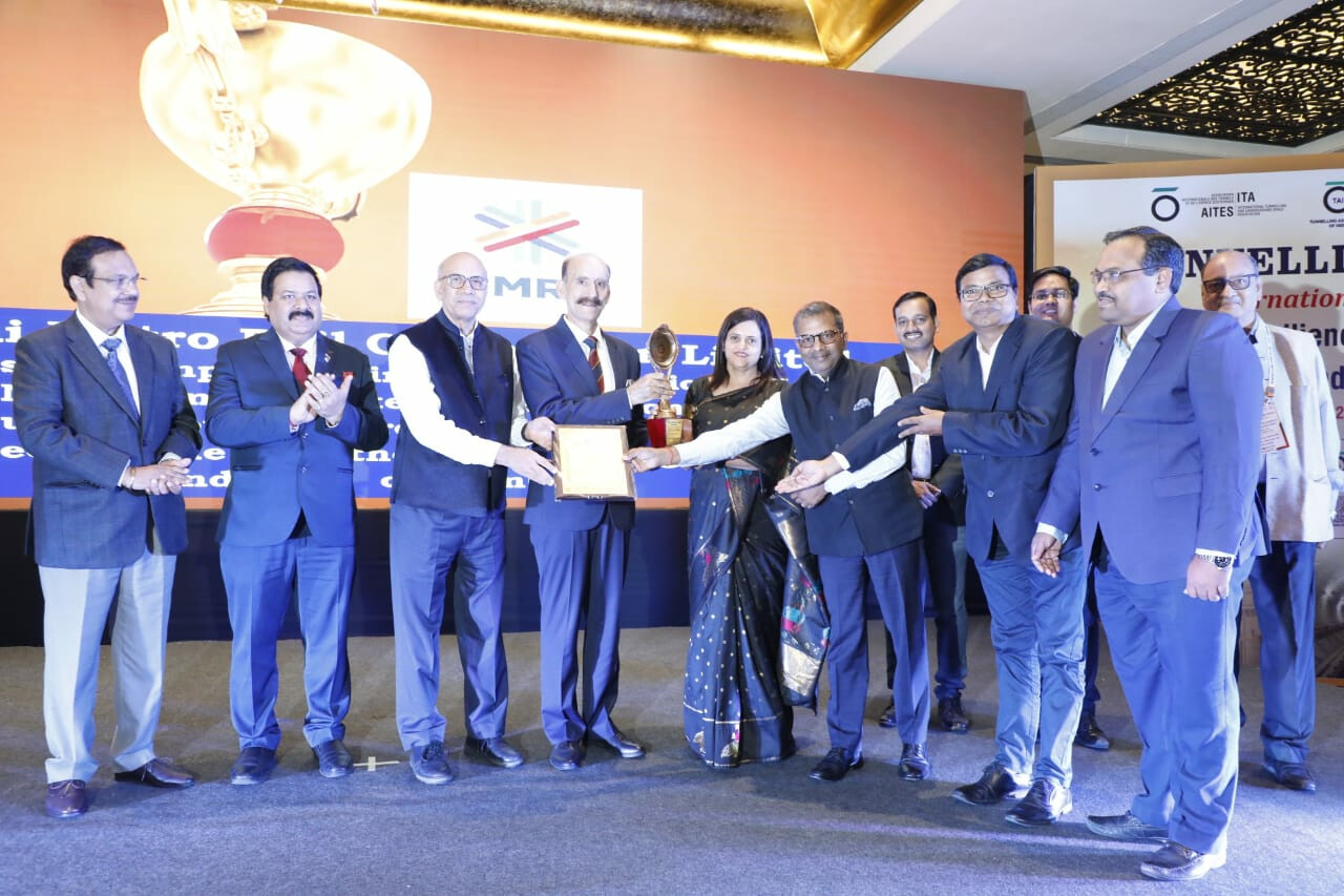 Mumbai: MMRC honoured with 'Tunnelling project of the year’ award for Metro 3 Corridor