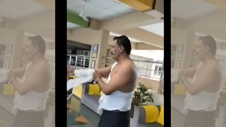 Pune: Bajrang Dal Members Assault DY Patil Principal Over Christian Prayers; See Here Pune: Bajrang Dal Members Assault DY Patil Principal Over Christian Prayers; See Here