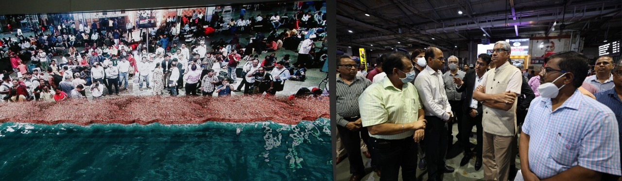 Sleeping Pods, Augmented Reality Magic Mirror Gives CSMT A Futuristic Look