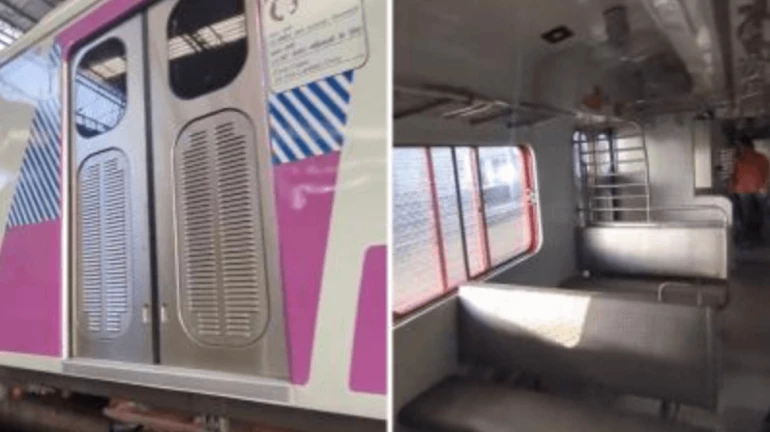 मुंबईत स्वयंचलित दरवाजे असलेली पहिली नॉन-एसी लोकल ट्रेन दाखल मुंबईत स्वयंचलित दरवाजे असलेली पहिली नॉन-एसी लोकल ट्रेन दाखल