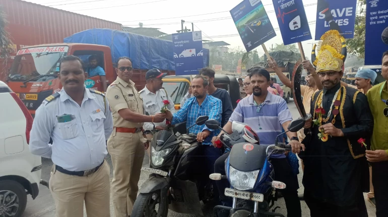 Mumbai Hospital join hands with Kalyan Police to raise awareness on avoiding Road Accidents & Mishaps