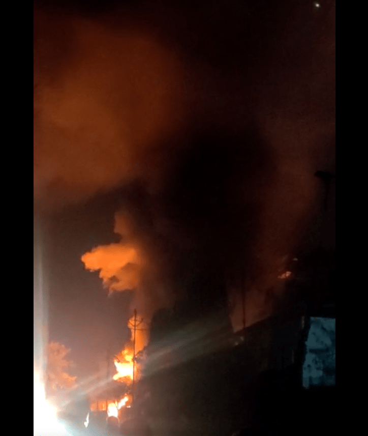 Thane: Fire breaks out at industrial unit in Badlapur
