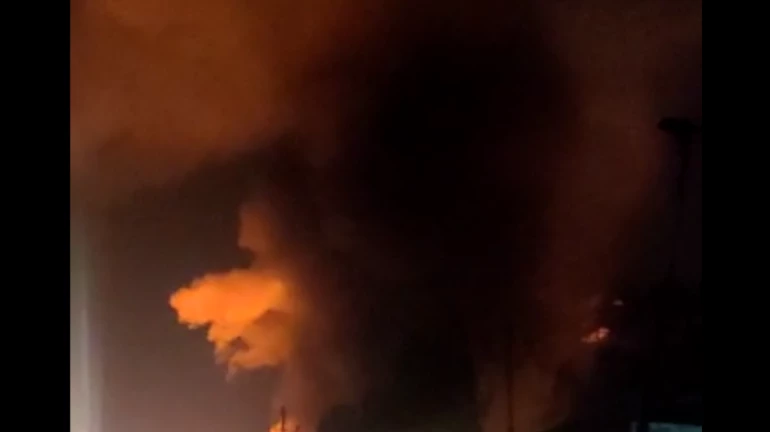 Thane: Fire breaks out at industrial unit in Badlapur Thane: Fire breaks out at industrial unit in Badlapur