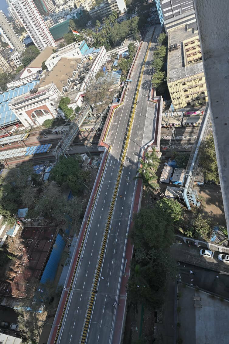 Mumbai’s Belasis Flyover Reconstruction Completed in 15 Months; Set To Open For Public Soon