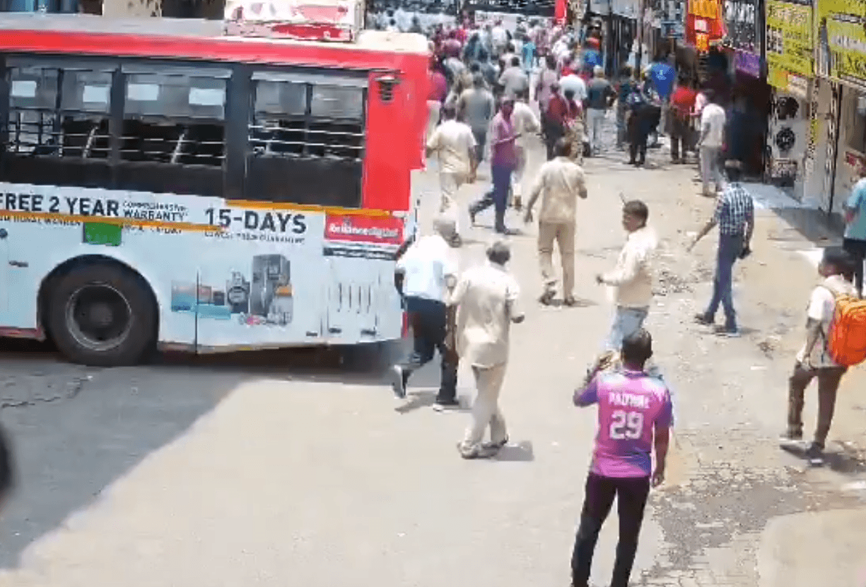 Mumbai: Driverless BEST Bus Rolls Back, Hits Booth in Bhandup; No Injuries Reported