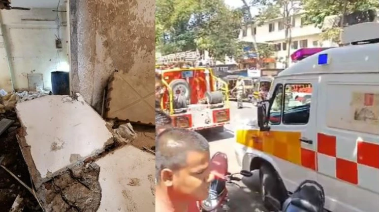 भायंदर में इमारत की दीवार ढहने से दो मजदूरो की मौत