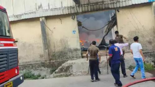 भिवंडीत केमिकल गोदामाला भीषण आग