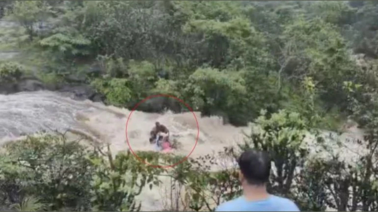 Lonavala waterfall mishap: 2 of 5 died by drowning in waterfall near Bhushi Dam Lonavala waterfall mishap: 2 of 5 died by drowning in waterfall near Bhushi Dam