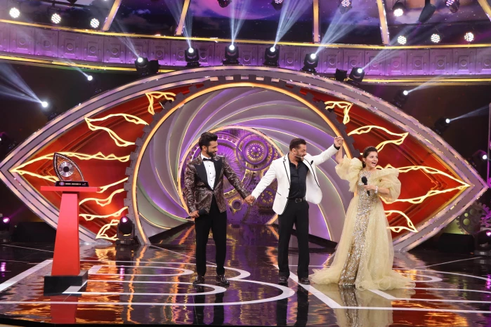 Rubina Dilaik's trophy moment as winner - pics from the Grand Finale of Bigg Boss 14