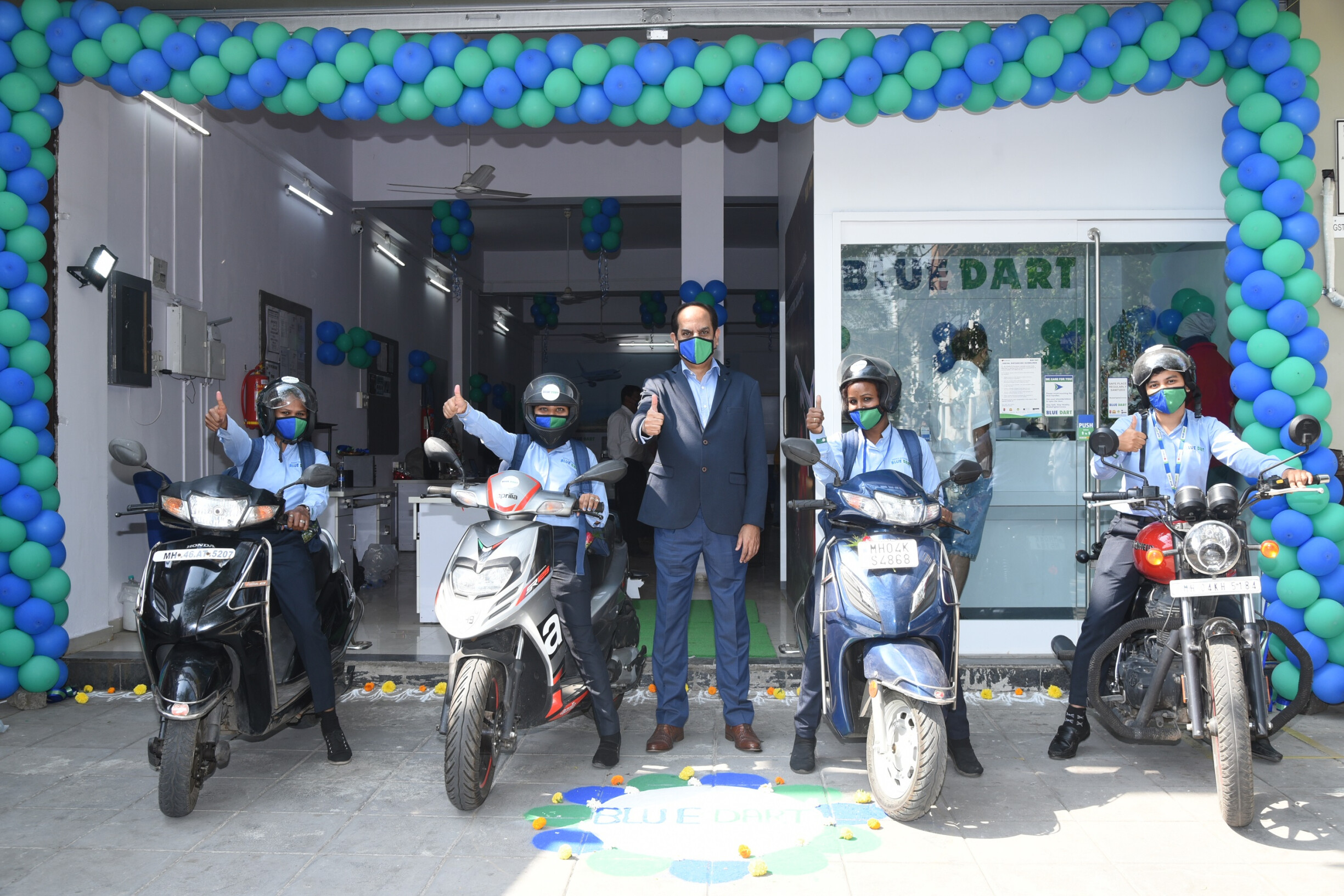 Blue Dart Inaugurates its first 100% women-run service centre in Navi Mumbai