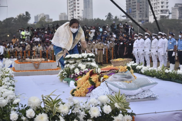 Remembering Lata Mangeshkar: Her Procession From Peddar Road to Shivaji Park