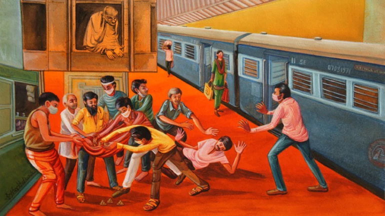 ऑनलाईन कला प्रदर्शनाचं आयोजन, ५० कलाकारांना पुरस्कार जाहीर ऑनलाईन कला प्रदर्शनाचं आयोजन, ५० कलाकारांना पुरस्कार जाहीर