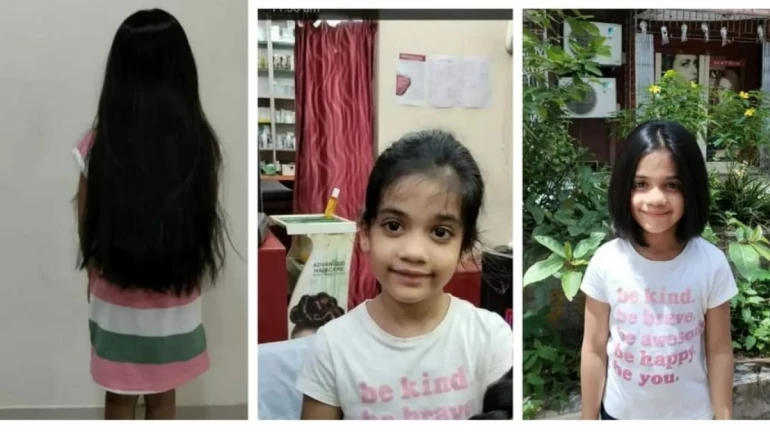 Mumbai: Grade 2 student donates 12" hair to help cancer patients