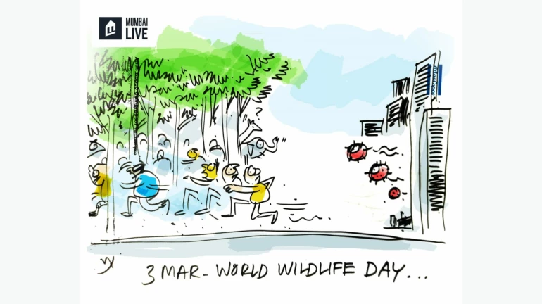 cartoon - world wildlife day