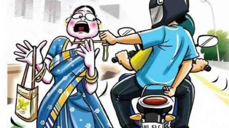 Chain snatching incidents rise in Mumbai Chain snatching incidents rise in Mumbai