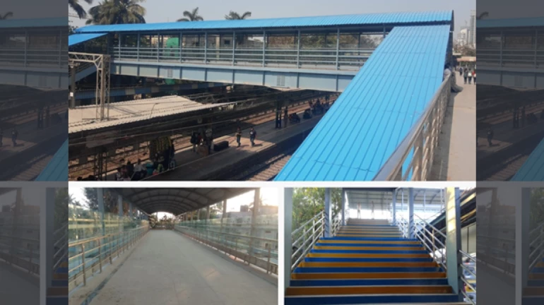 मुंबई - चर्नी रोड स्टेशन पर एक और एफओबी चालू मुंबई - चर्नी रोड स्टेशन पर एक और एफओबी चालू