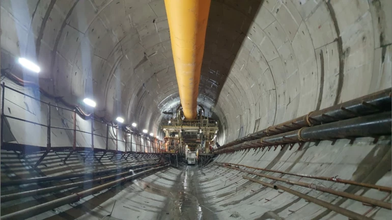 Mumbai: India's largest tunnelling machine, 'Mavla', successfully completed 1 km distance