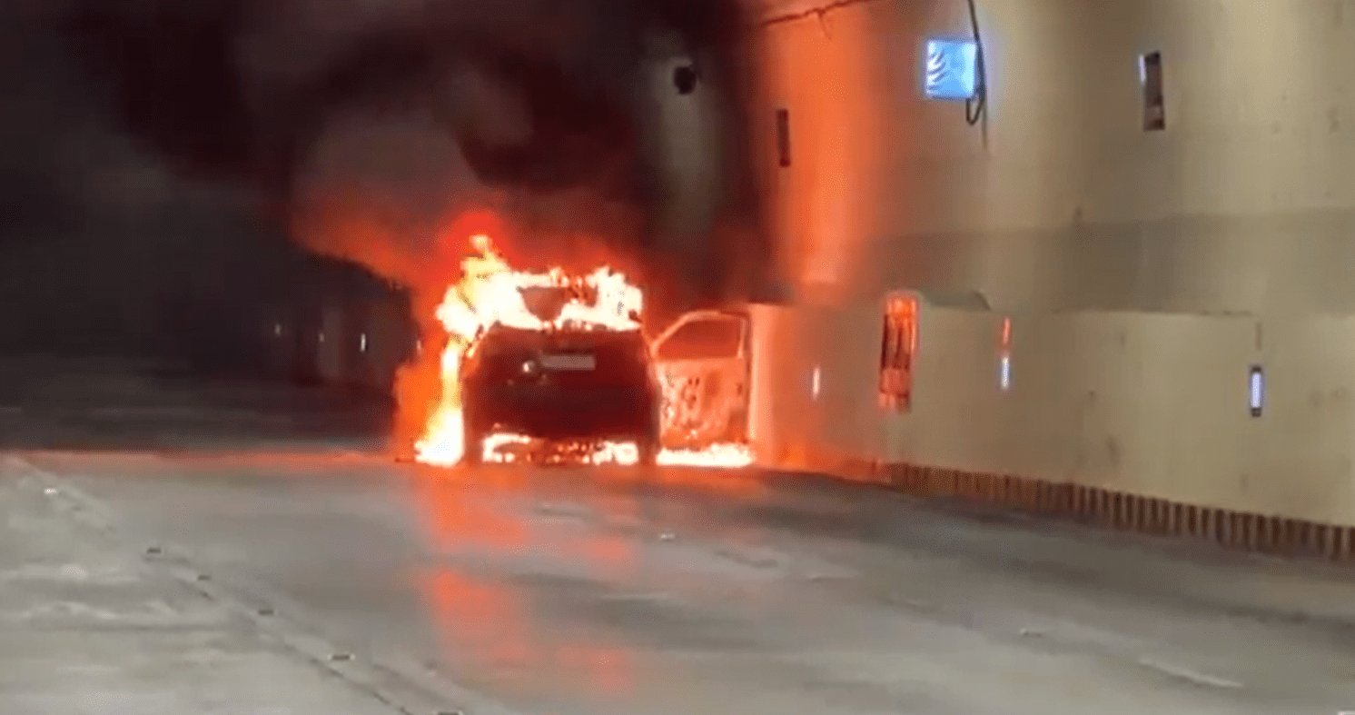 Mumbai: Car Catches Fire Inside Coastal Road Tunnel, Traffic Disrupted; No Injuries Reported