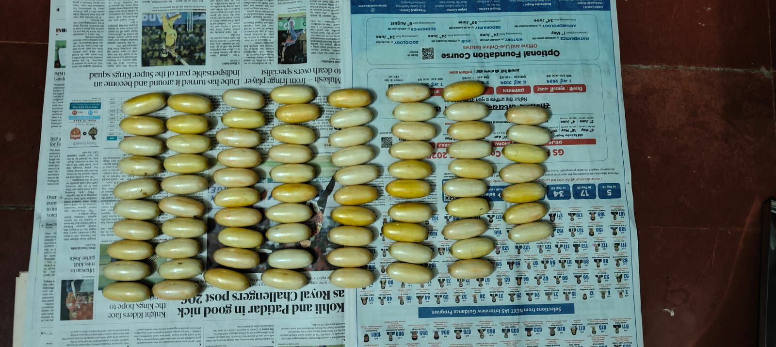 Man swallowed cocaine worth INR 15 crore; Held at Mumbai airport