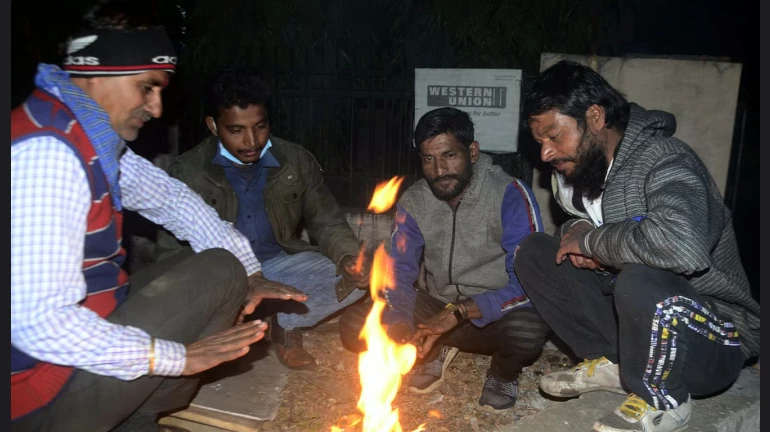 दहा वर्षांतील विक्रमी थंडी, मुंबईचे तापमान 16.2°C दहा वर्षांतील विक्रमी थंडी, मुंबईचे तापमान 16.2°C