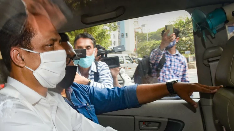 Ambani Bomb scare case: CCTV footage of Sachin Vaze's society is missing Ambani Bomb scare case: CCTV footage of Sachin Vaze's society is missing