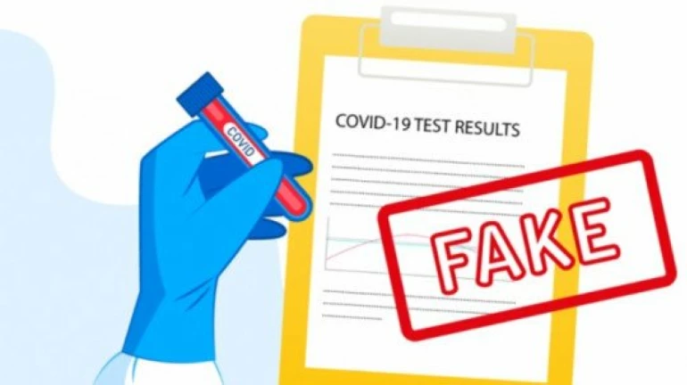 दोन हजारांमध्ये कोरोनाचा बनावट रिपोर्ट, काळाचौकीतील लॅबचालकाला अटक दोन हजारांमध्ये कोरोनाचा बनावट रिपोर्ट, काळाचौकीतील लॅबचालकाला अटक