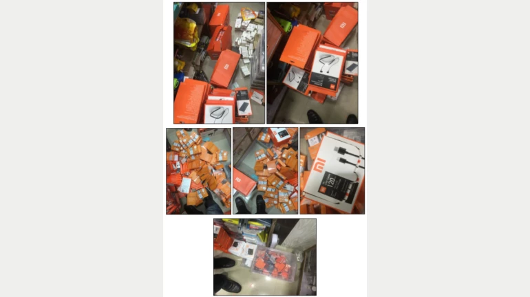 Counterfeit Mi India products worth INR 33.3 lakh seized Counterfeit Mi India products worth INR 33.3 lakh seized