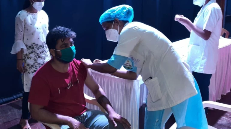 Vashi-based Vishnudas Bhave Natyagruha converted to a COVID-19 Jumbo Vaccination Centre