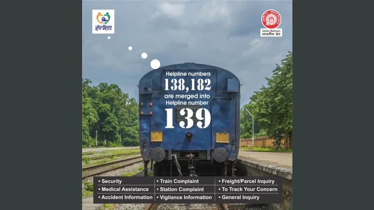 Indian Railways integrates all helpline numbers to 139; Here's all you need to know Indian Railways integrates all helpline numbers to 139; Here's all you need to know