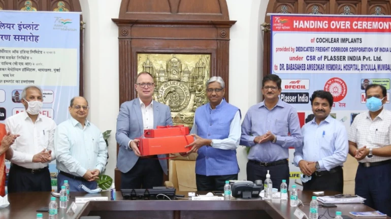 Cochlear Implants donated to Ambedkar Memorial Hospital in Byculla for needy patients Cochlear Implants donated to Ambedkar Memorial Hospital in Byculla for needy patients