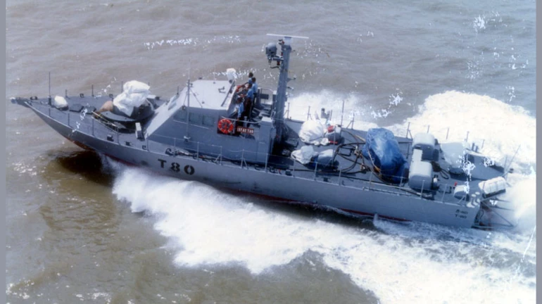 Indian Navy & Smart Kalyan Dombivli Corp ltd joined hands to display decommissioned warship at Durgadi Sea Fort Indian Navy & Smart Kalyan Dombivli Corp ltd joined hands to display decommissioned warship at Durgadi Sea Fort