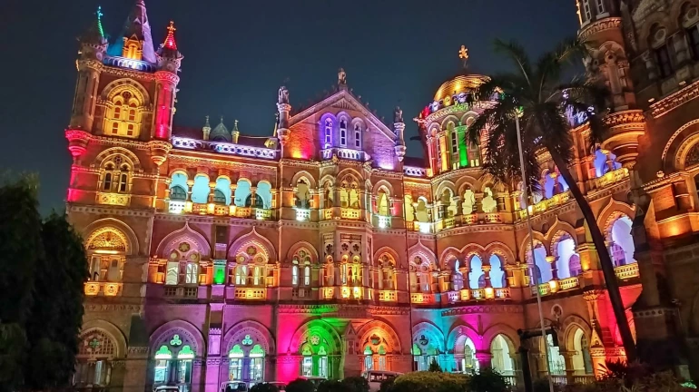Mumbai: 134-year-old CSMT Lit Up With Around 1100 Lights