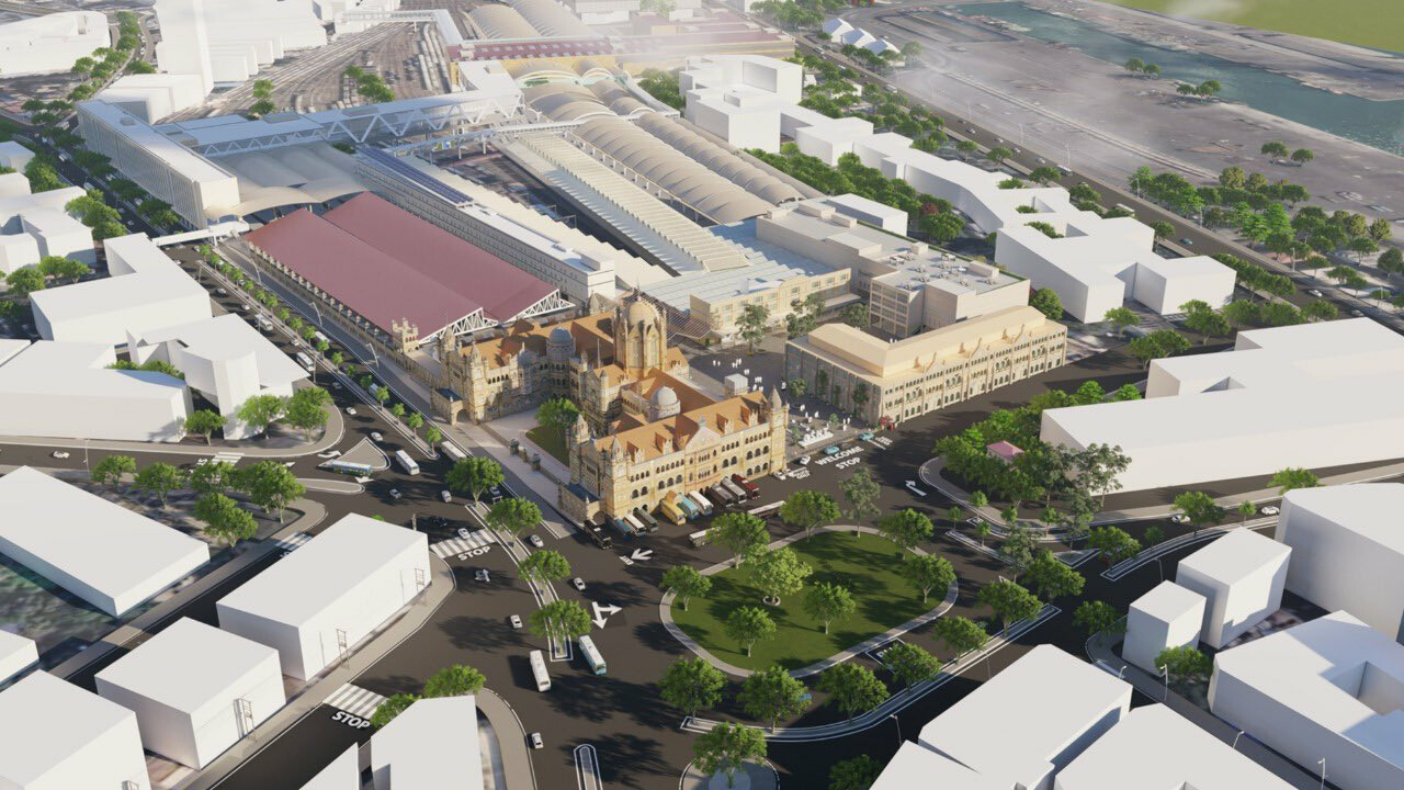CSMT और दो अन्य स्टेशनों का पुनर्विकास किया जाएगा