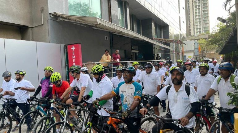 Mumbai Hospital Along With 100+ Cyclists Come Together To Pledge For #I Let My Liver Live